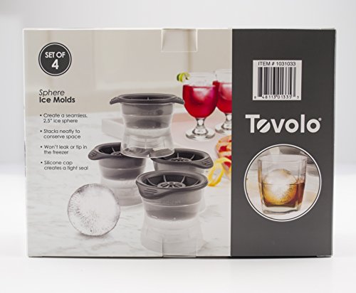 Tovolo Sphere Ice Molds - Set of 4 – Drink With Greg LLC